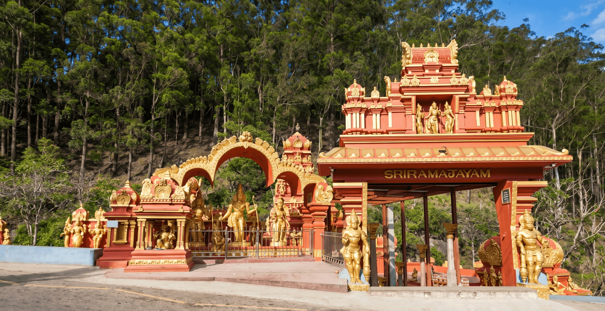Sri Lanka spiritual ceremony background